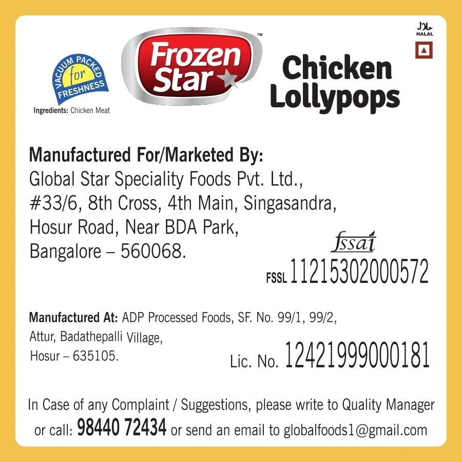FS - Chicken Lollypops, 400g - Image 4
