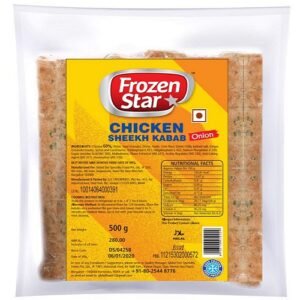 Chicken Seekh Kebab Onion, 500g