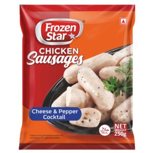 FS - Chicken Sausages - Cheese & Pepper Cocktail, 250g