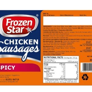 Chicken Sausage - Spicy, 300g