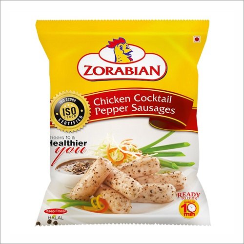 Chicken Cocktail Pepper Sausages, 250g
